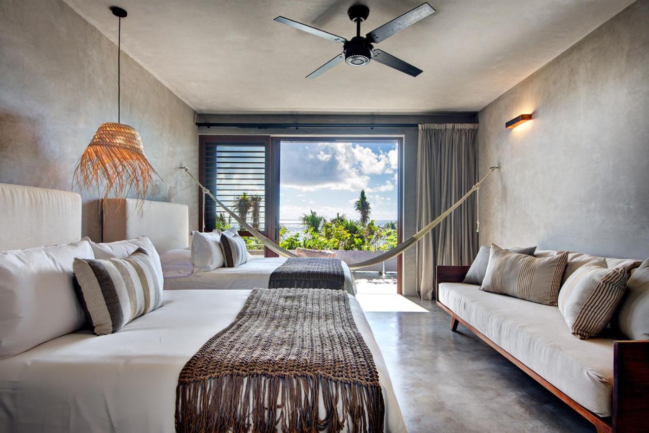 Beachfront Villa In Tankah Bay Тулум Екстериор снимка